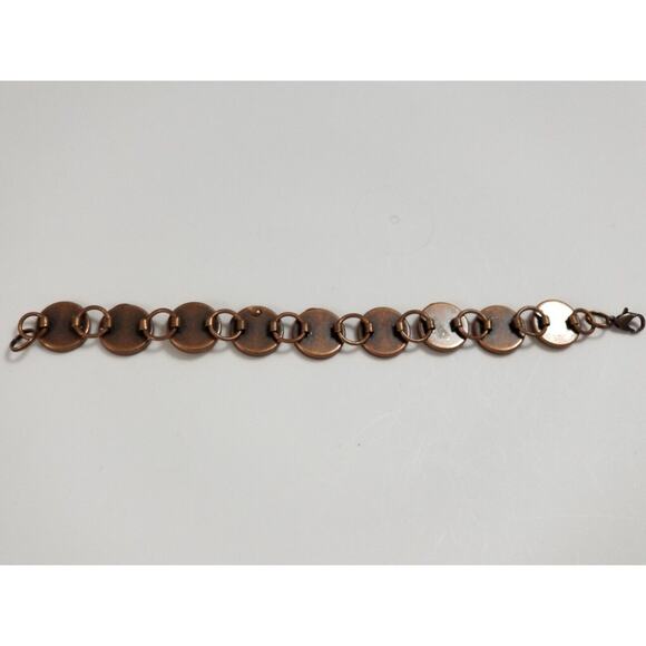 Copper colored six inch Bee happy bracelet b41 - Picture 13 of 16